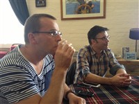 Bunnahabhain tasting med Andrew 