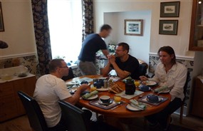 Frukostrummet p&aring; Dunvegan. 