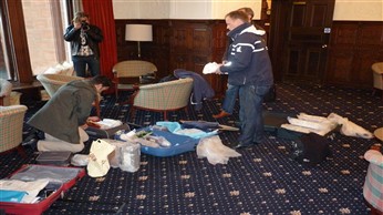 Ompackning av v&auml;skor....